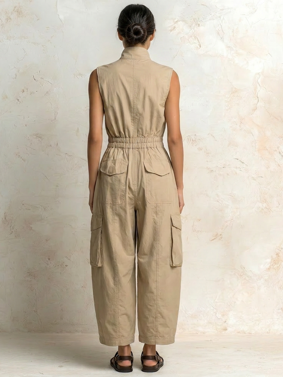 Ursula utility cargo jumpsuit – view 2