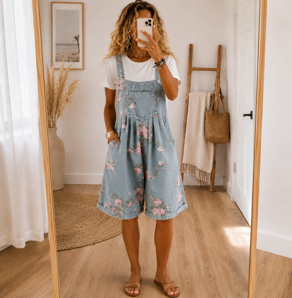 Lila Denim Jumpsuit