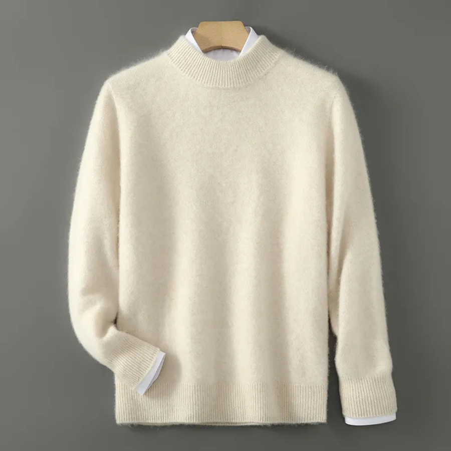 Olivia™ | Cashmere Mock-Neck Jumper