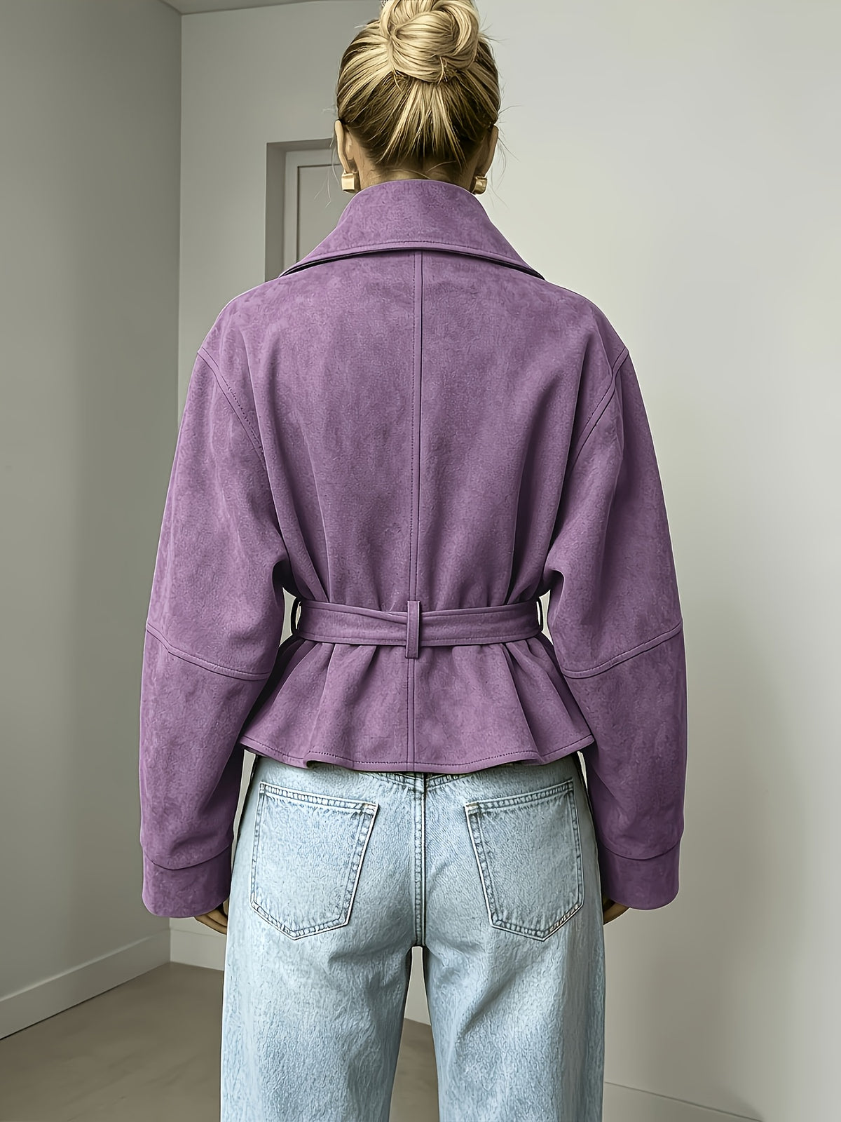 Vivienne | Belted Lapel Coat