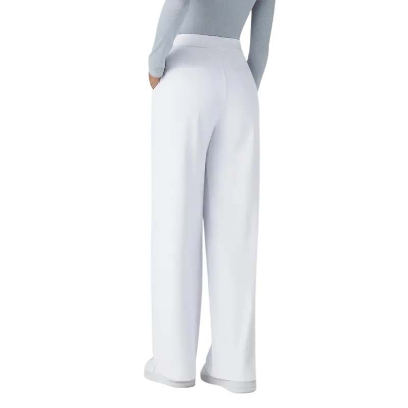 Women's Wide Leg Pants, High Waist Tailored Full Length