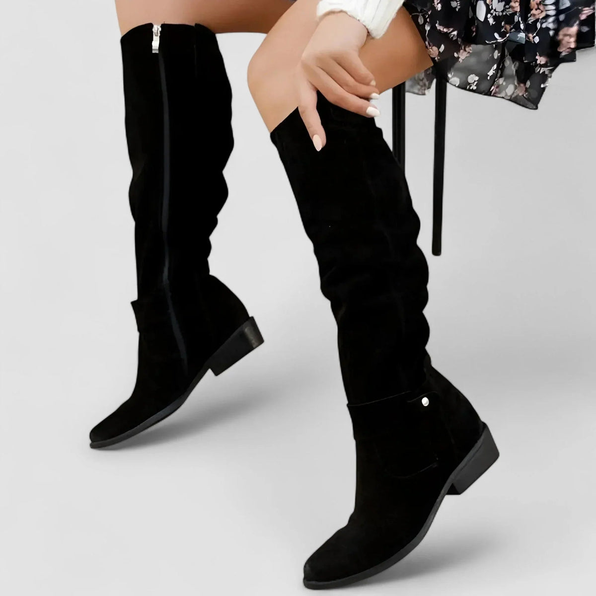 Nora | Western Ankle Boots