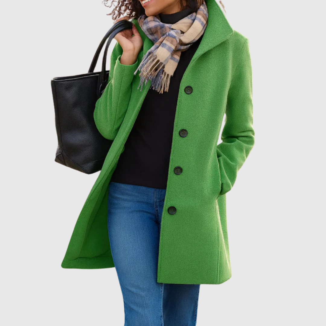 Lyla - Classic Tailored Long Coat
