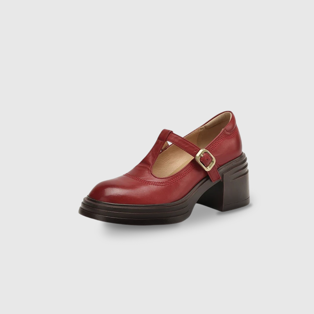 ÉLISE | BLOCK HEEL MARY JANES