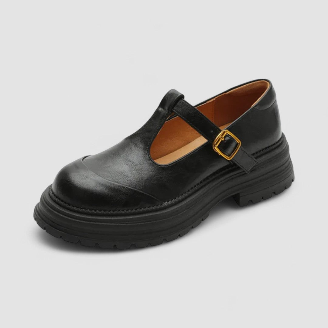 CHLOÉ | LUG SOLE T-STRAP SHOES