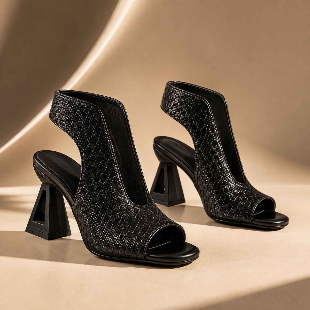 Vittoria Metallic Textured Booties
