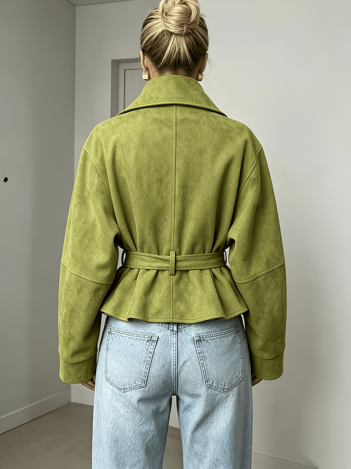 Vivienne | Belted Lapel Coat