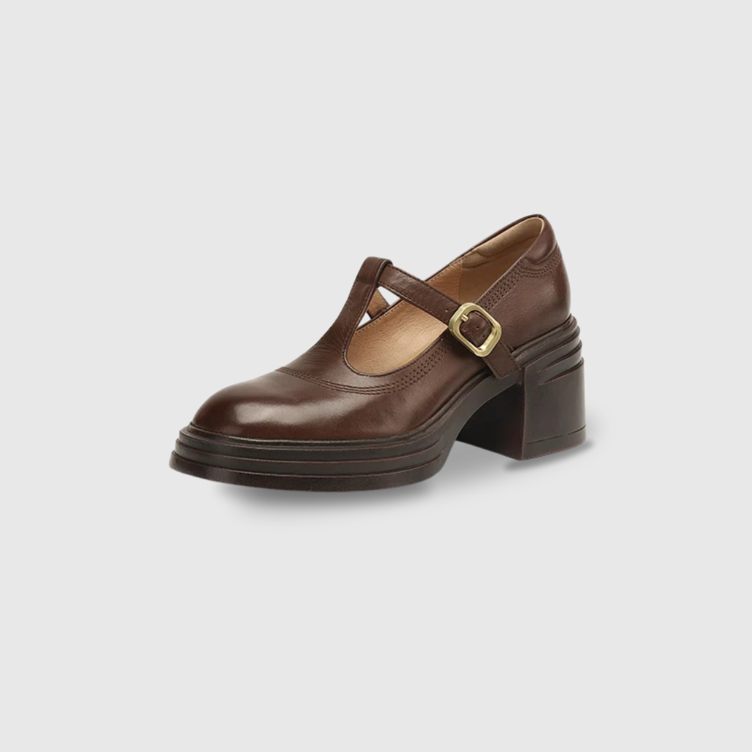 ÉLISE | BLOCK HEEL MARY JANES