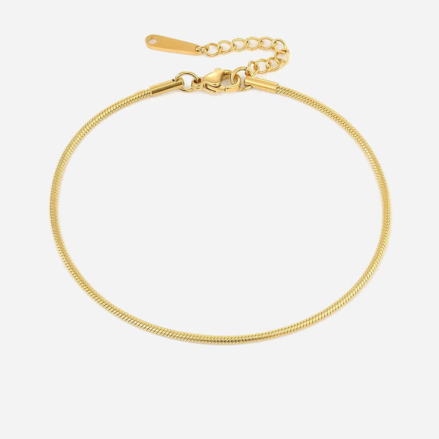 Shanileigh | Pink Anklet 18K Gold