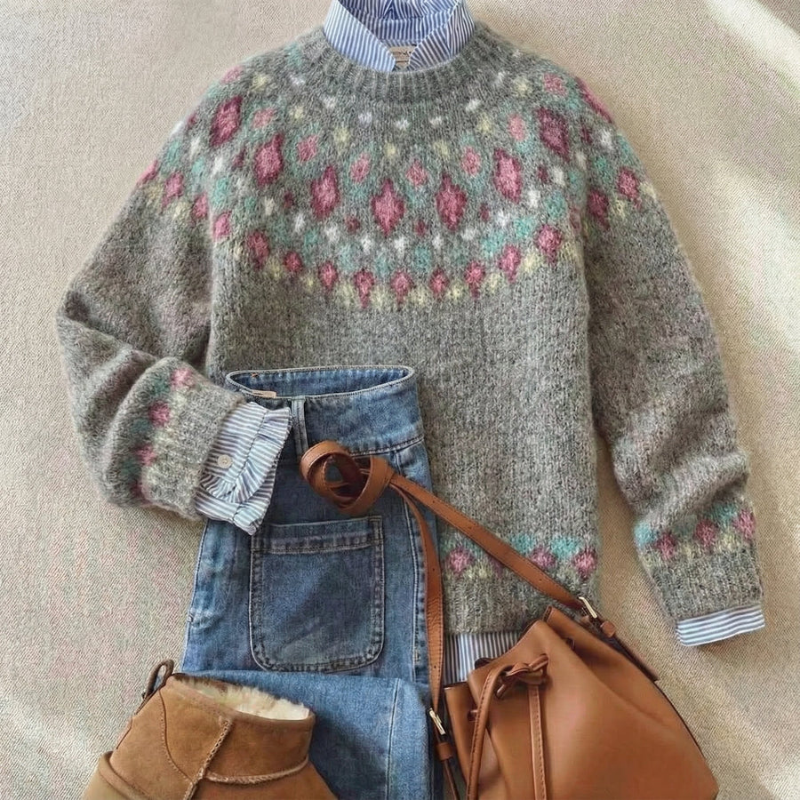 Zoryla elegant soft knit sweater