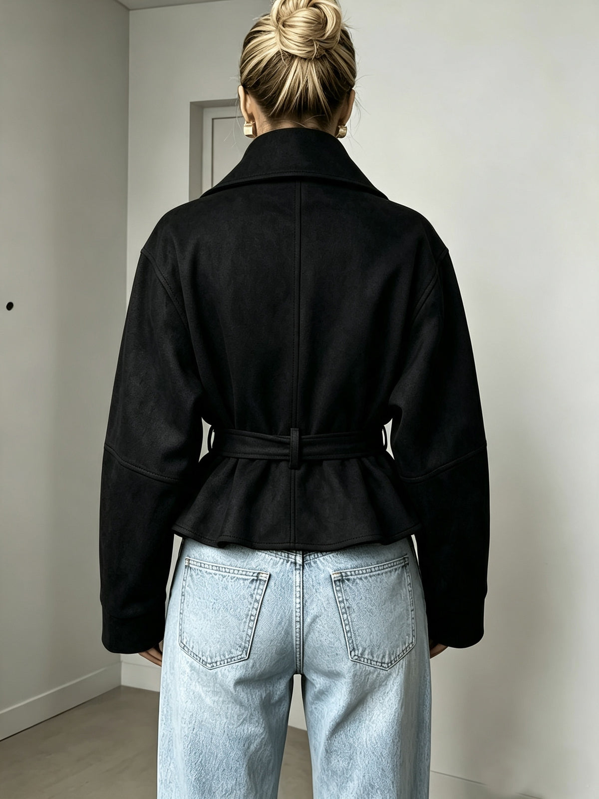 Vivienne | Belted Lapel Coat