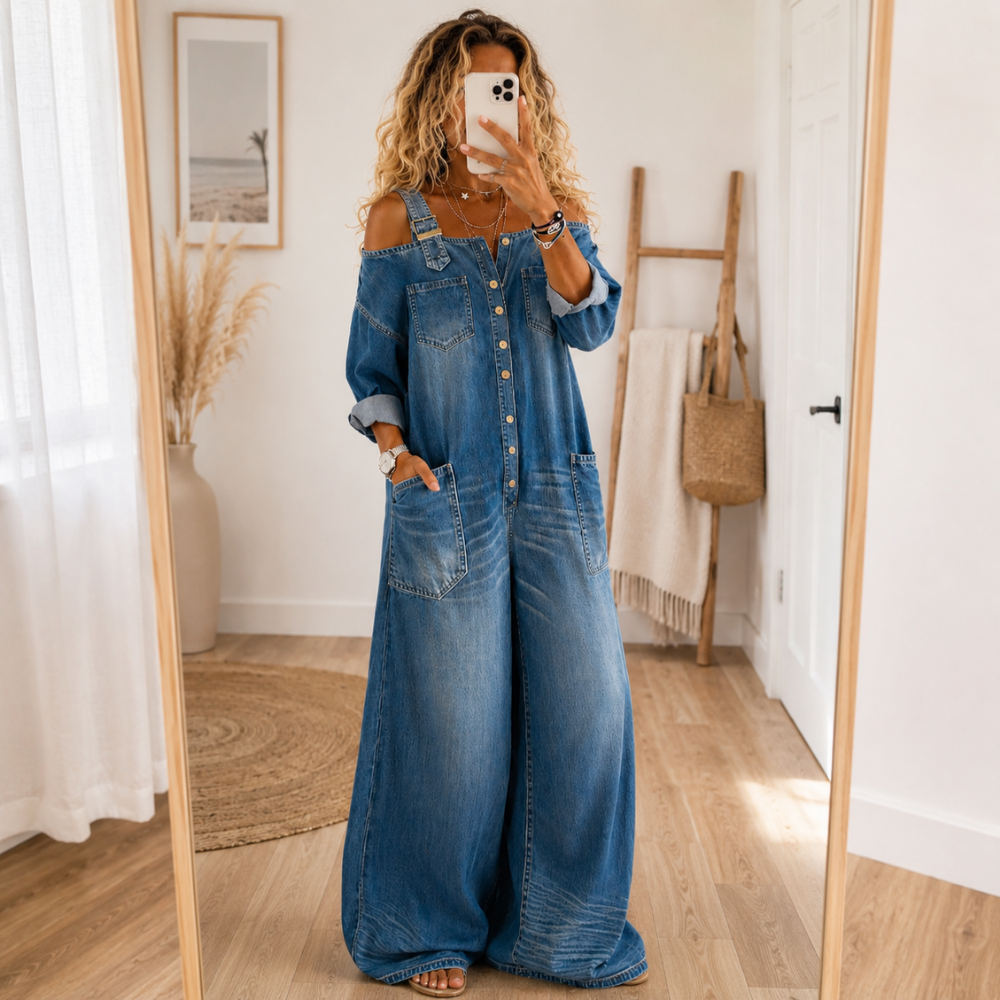 Sofia Denim Jumpsuit