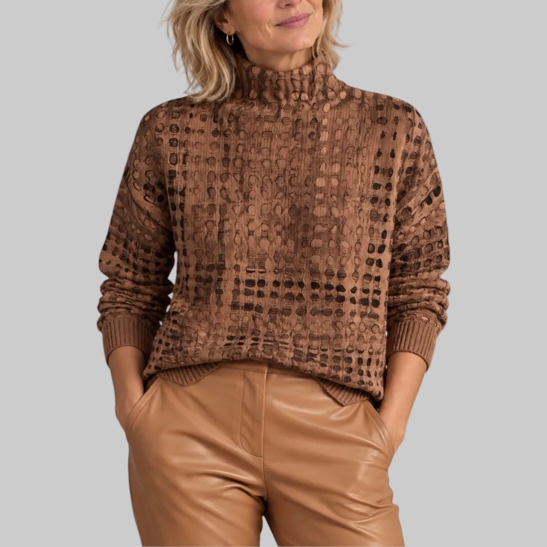 Abby Relaxed Turtleneck Sweater