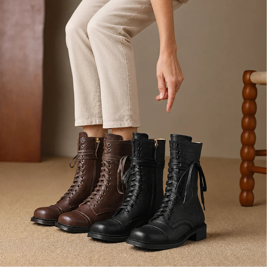 Janneth Comfort Lace-Up Boots