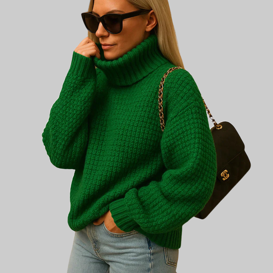 Lucia™ Cozy Turtleneck Sweater