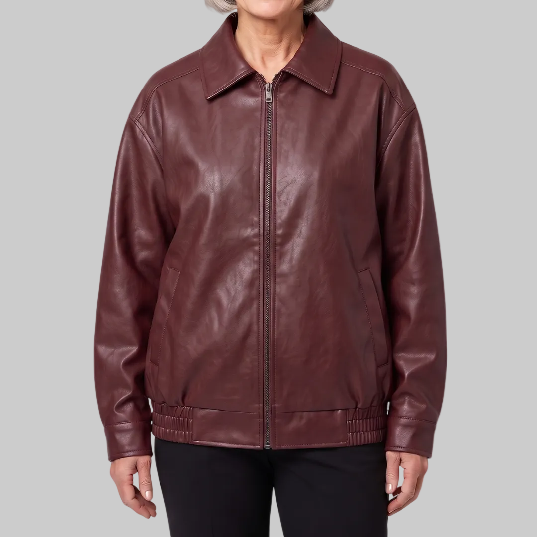 Joyce Relaxed Zip-Front Jacket