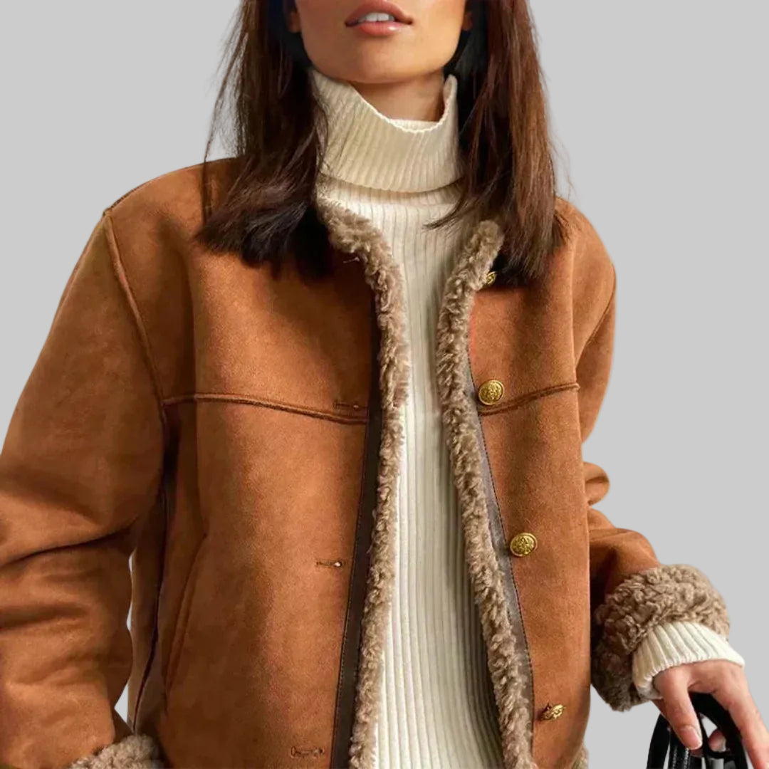 Audrey Buttoned Comfort Jacket