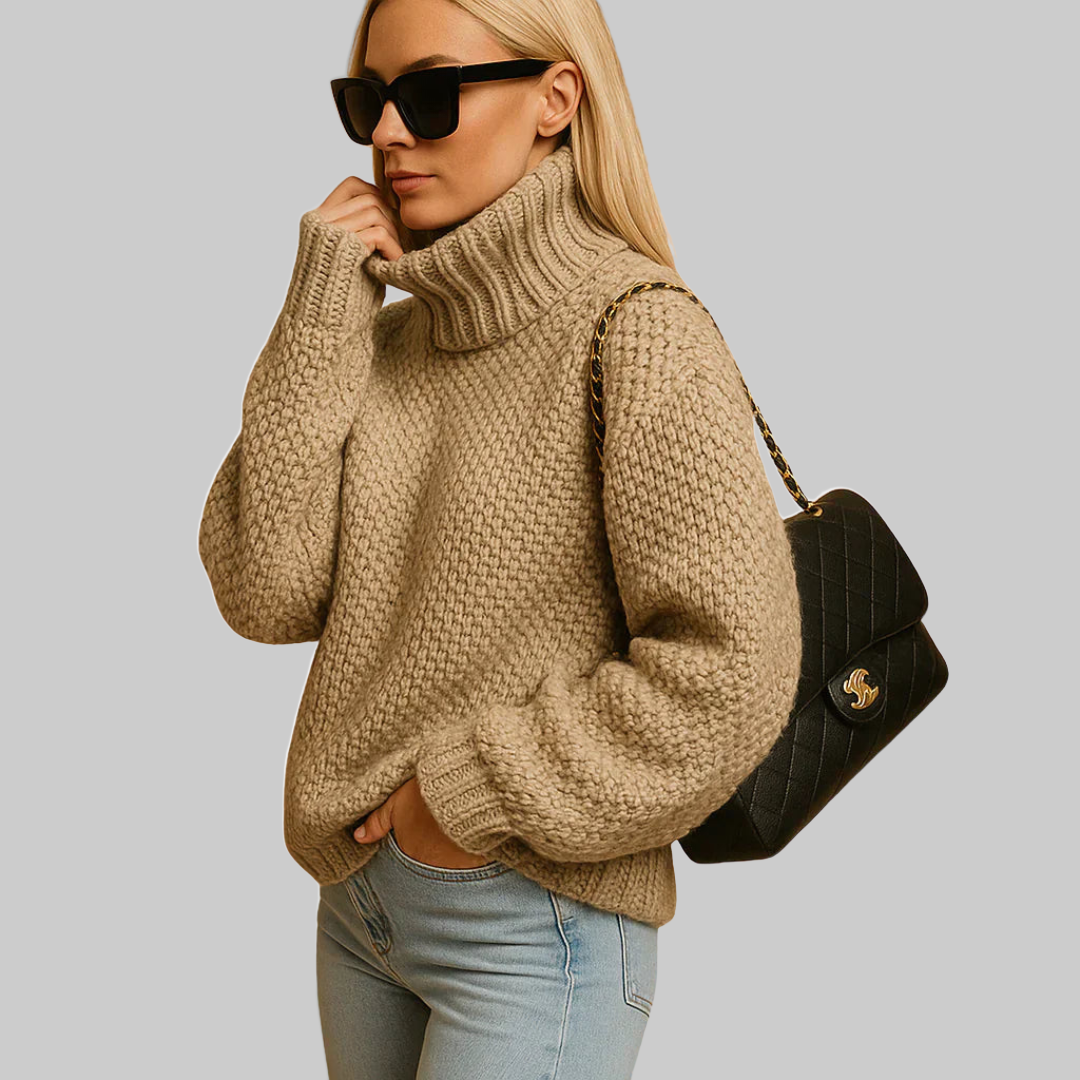 Lucia™ Cozy Turtleneck Sweater