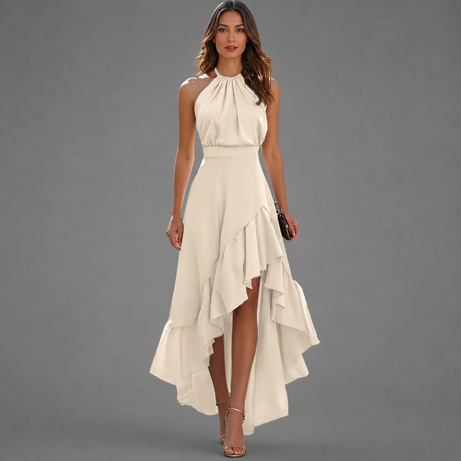 Belinda halter maxi dress