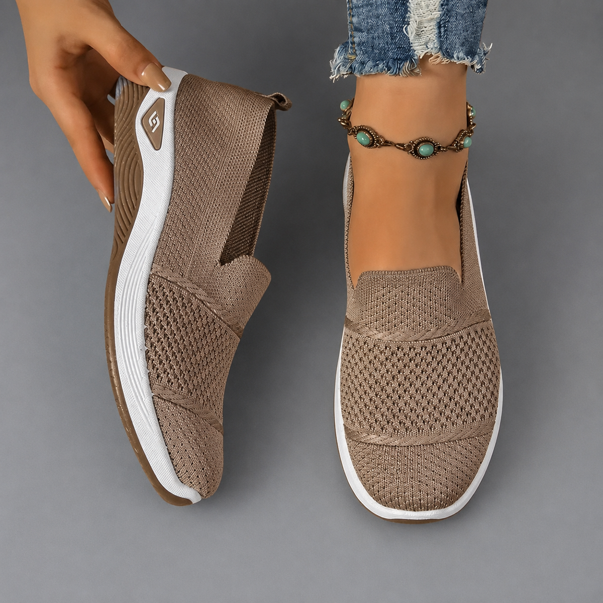 ComfortEase™  Slip-On Sneakers