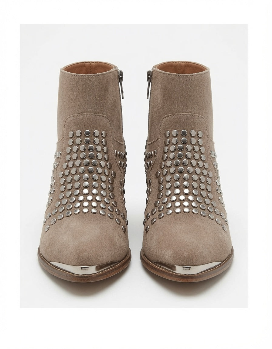 Annabel - Studded Ankle Boots