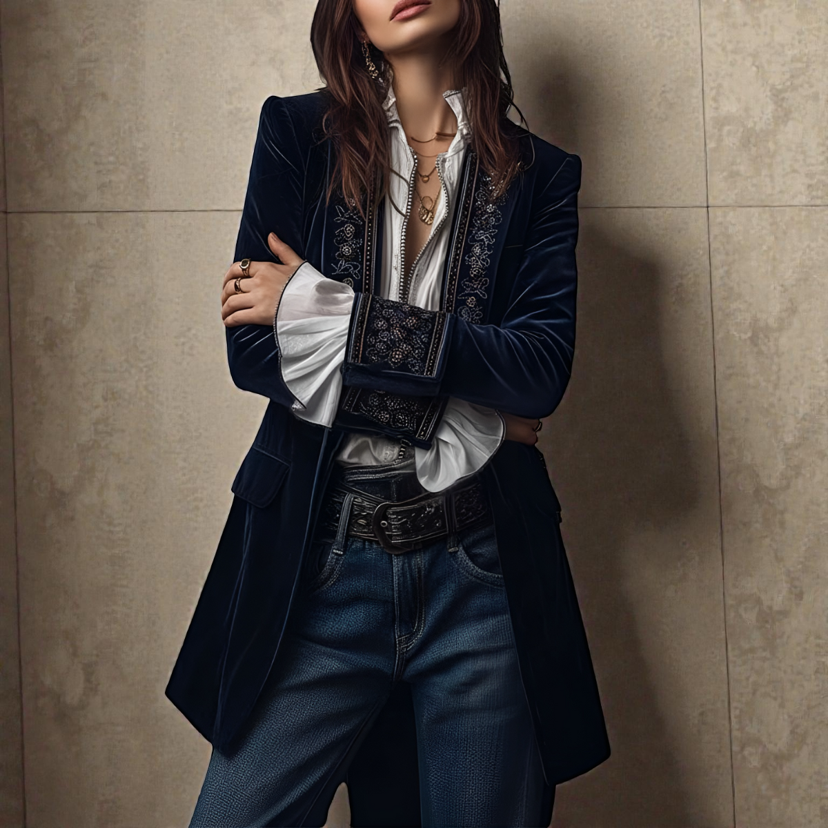Elise | Velvet Jacket