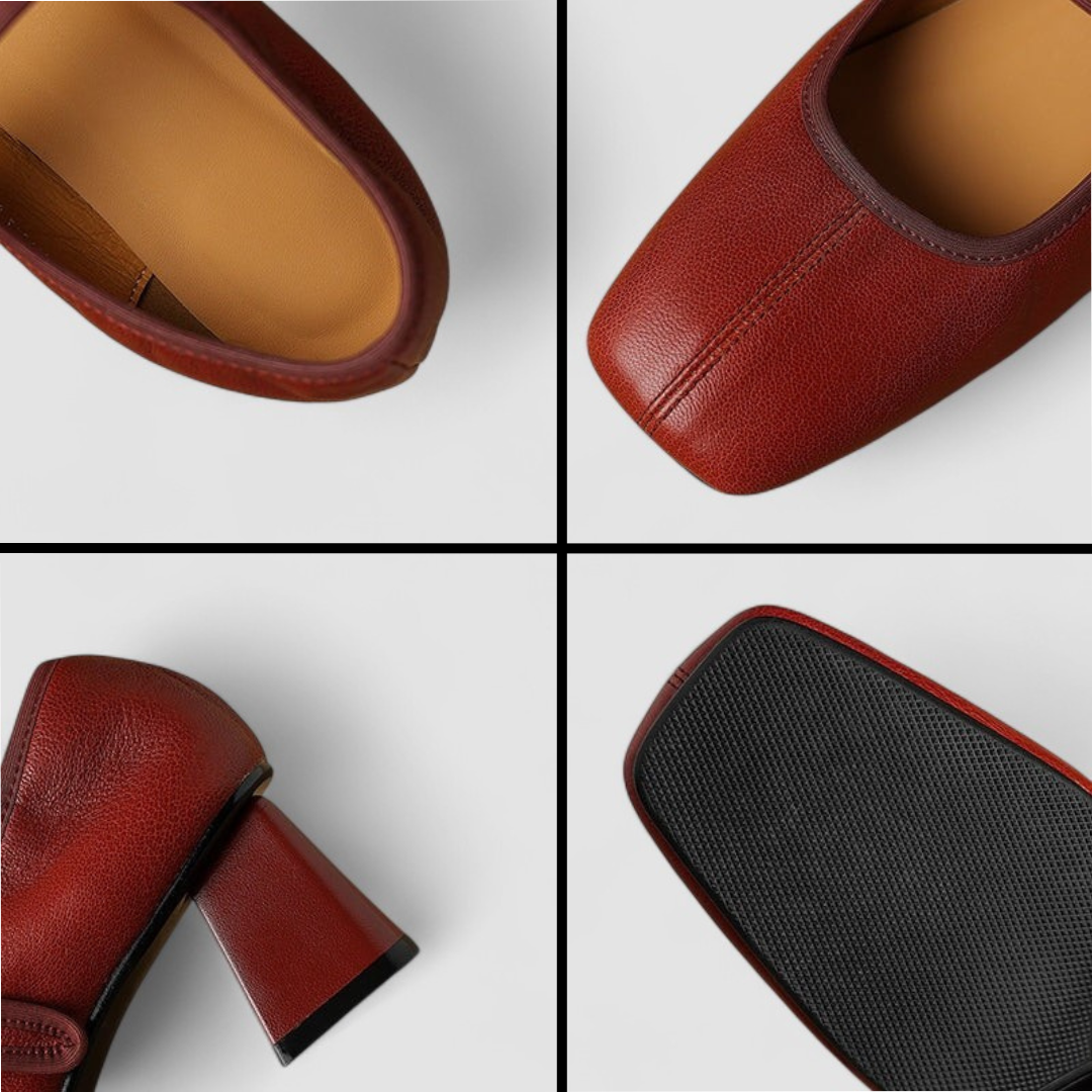CATHERINE | ELEGANT MARY JANE HEELS