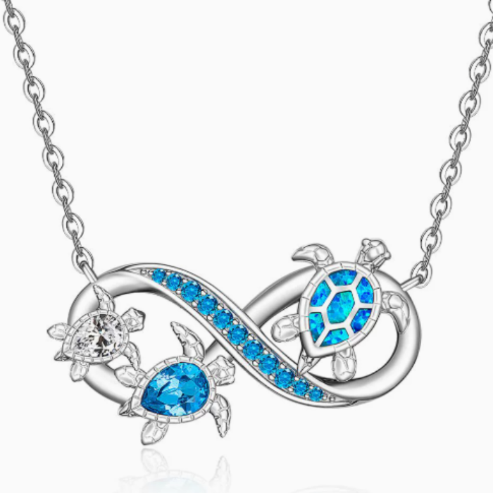 Dipped diamond-studded necklace