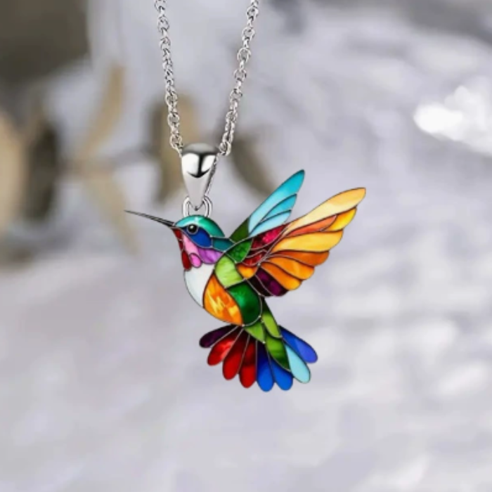 Beautiful Hummingbird Necklace