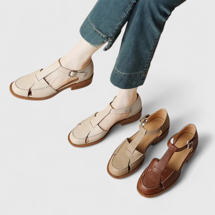 MANON | CLOSED-TOE STRAP SANDALS