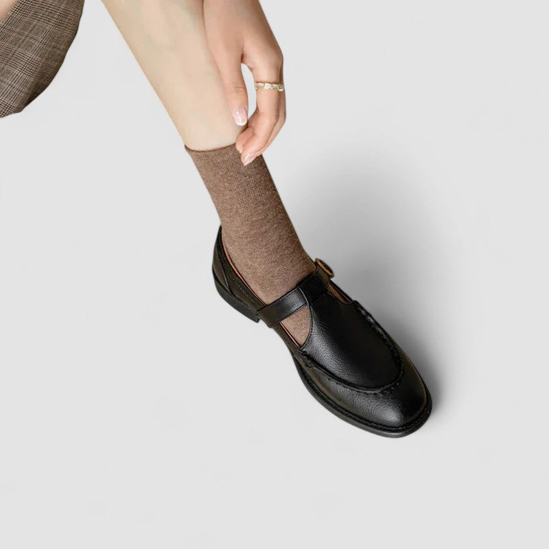 NATHALIE | SQUARE-TOE MARY JANES