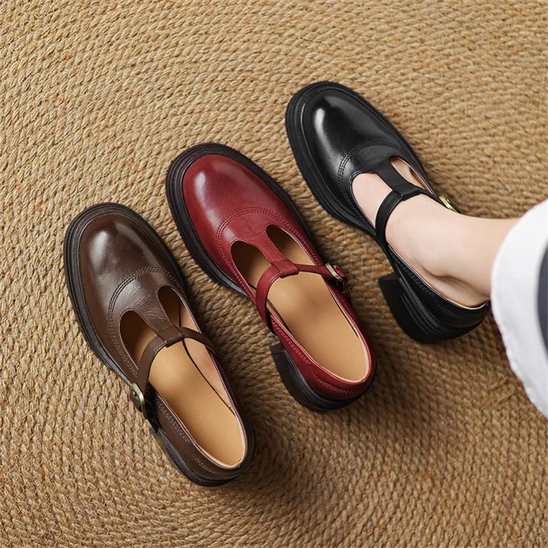 ÉLISE | BLOCK HEEL MARY JANES