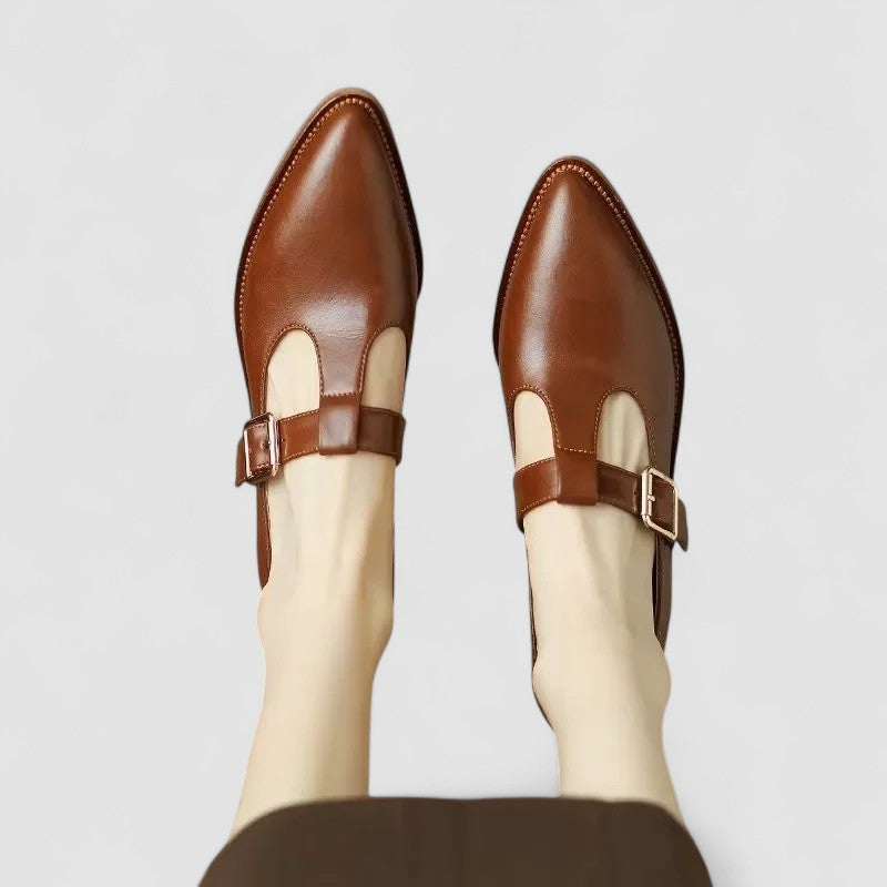 PAULINE | WOVEN CLOSED-TOE SANDALS