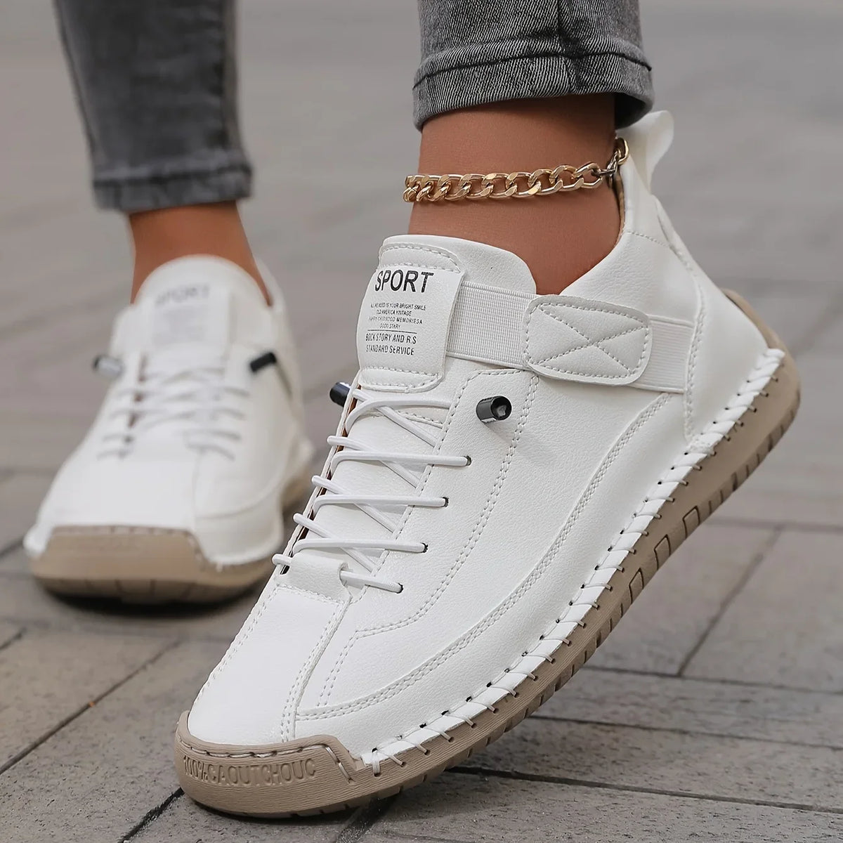 LUCÍA | COMFORTABLE LIGHTWEIGHT WEDGE SNEAKERS