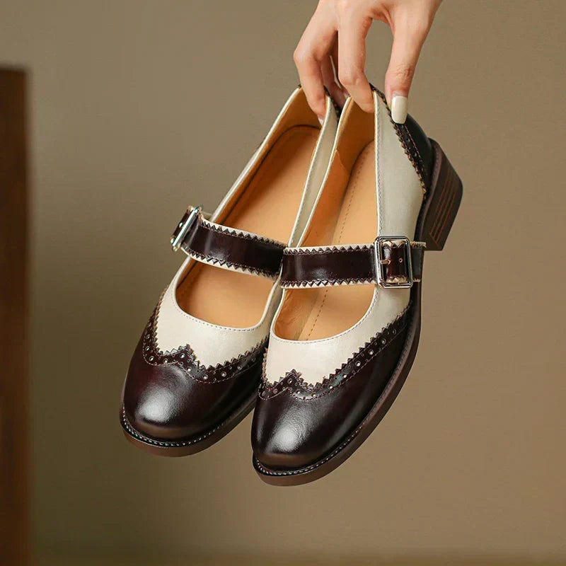 Miana Leather Mary Janes