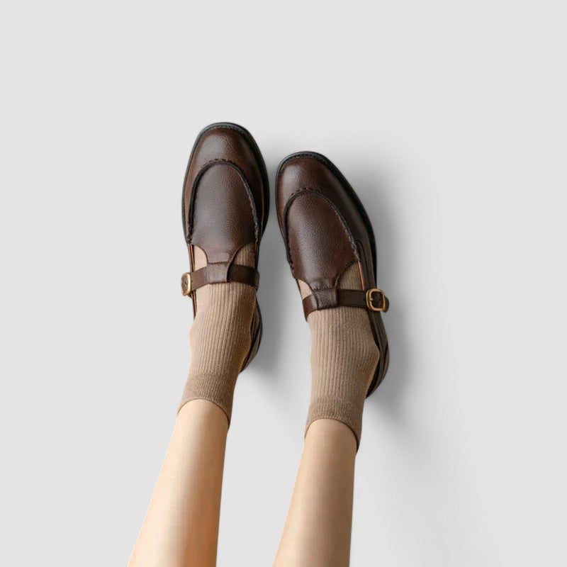 NATHALIE | SQUARE-TOE MARY JANES