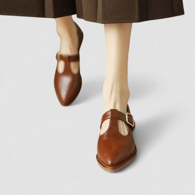 PAULINE | WOVEN CLOSED-TOE SANDALS