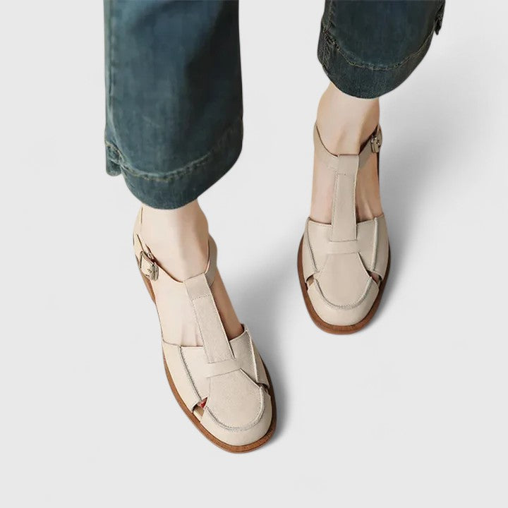 MANON | CLOSED-TOE STRAP SANDALS