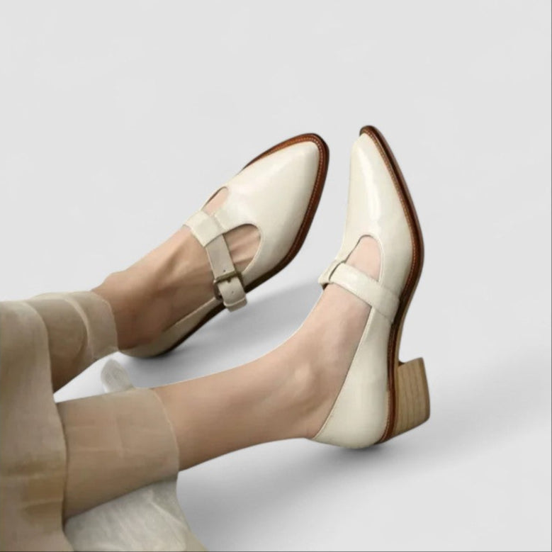 PAULINE | WOVEN CLOSED-TOE SANDALS