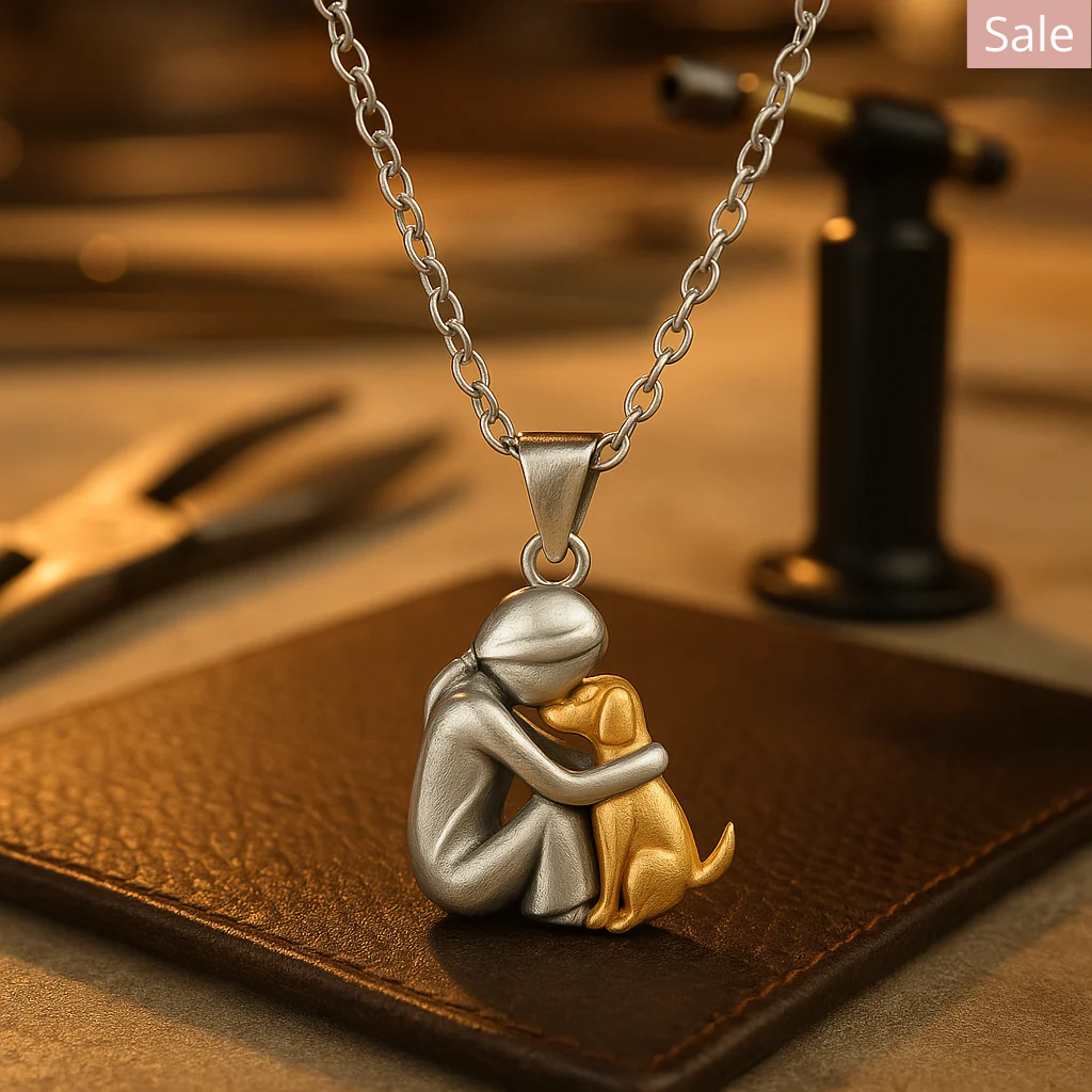 Hug Pendant Necklace