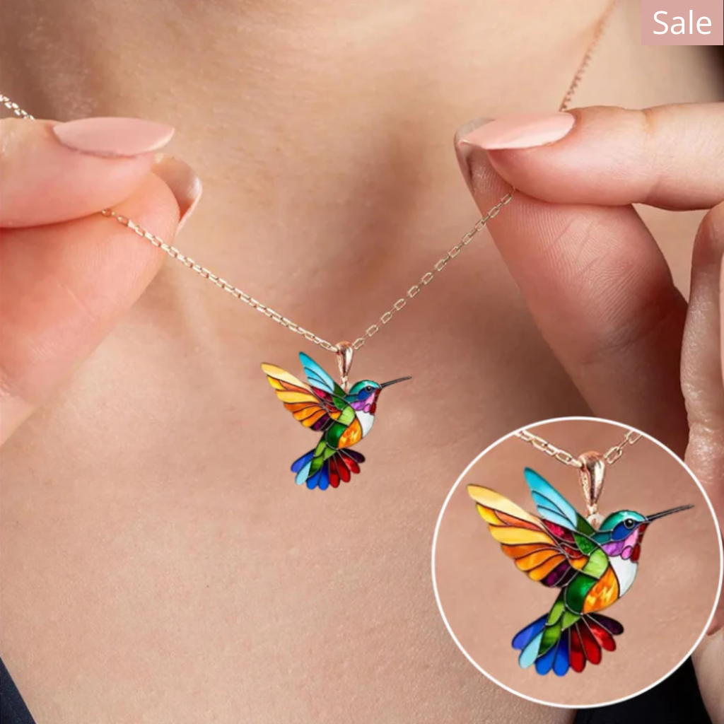Beautiful Hummingbird Necklace
