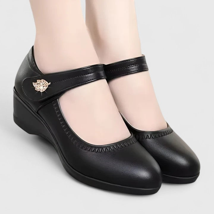 ÉLISE | COMFORT WEDGE MARY JANES