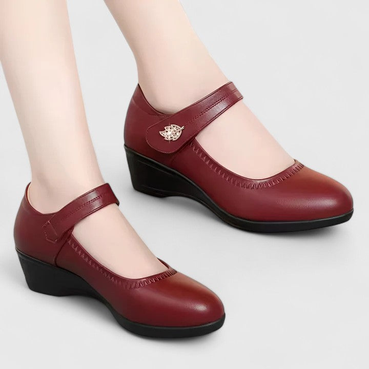ÉLISE | COMFORT WEDGE MARY JANES