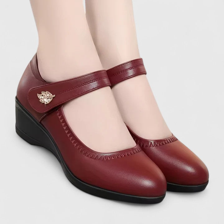 ÉLISE | COMFORT WEDGE MARY JANES