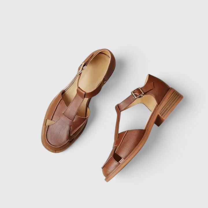 MANON | CLOSED-TOE STRAP SANDALS