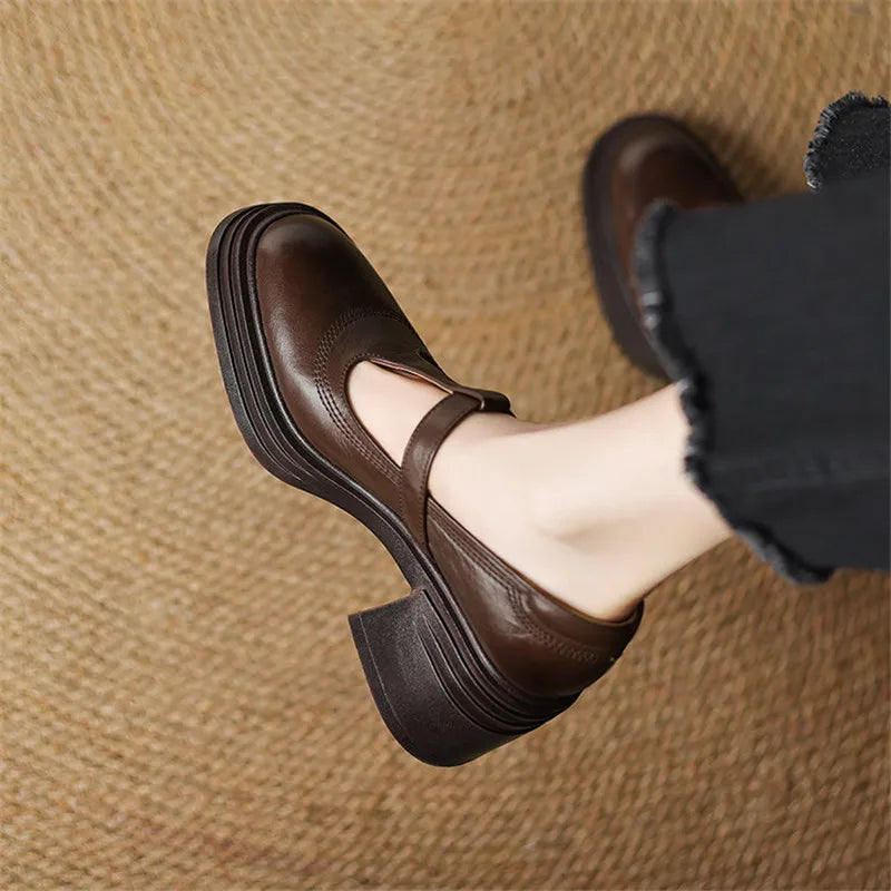 ÉLISE | BLOCK HEEL MARY JANES
