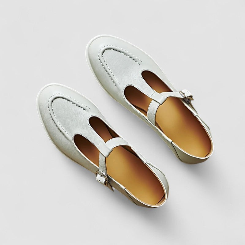 AMÉLIE | LOW HEEL BROGUE MARY JANES