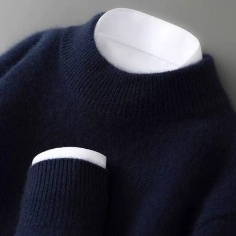Bellamy | Cashmere-Blend Mock Neck Sweater