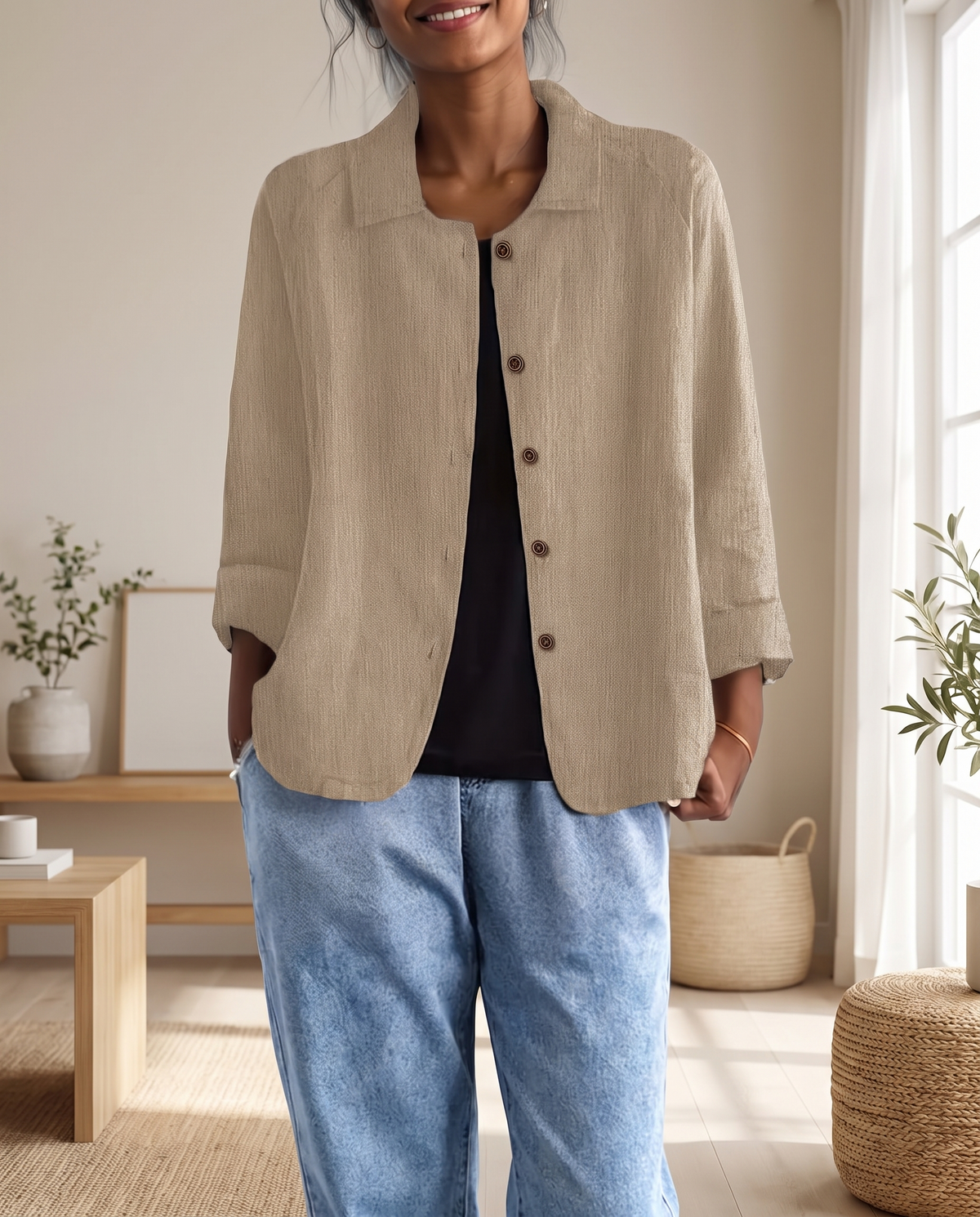 Adelaide™ | Women's Button-Front Blouse