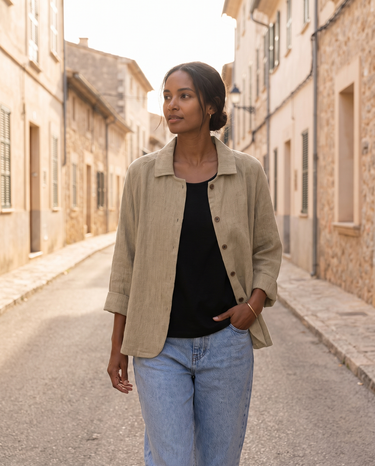 Adelaide™ | Women's Button-Front Blouse